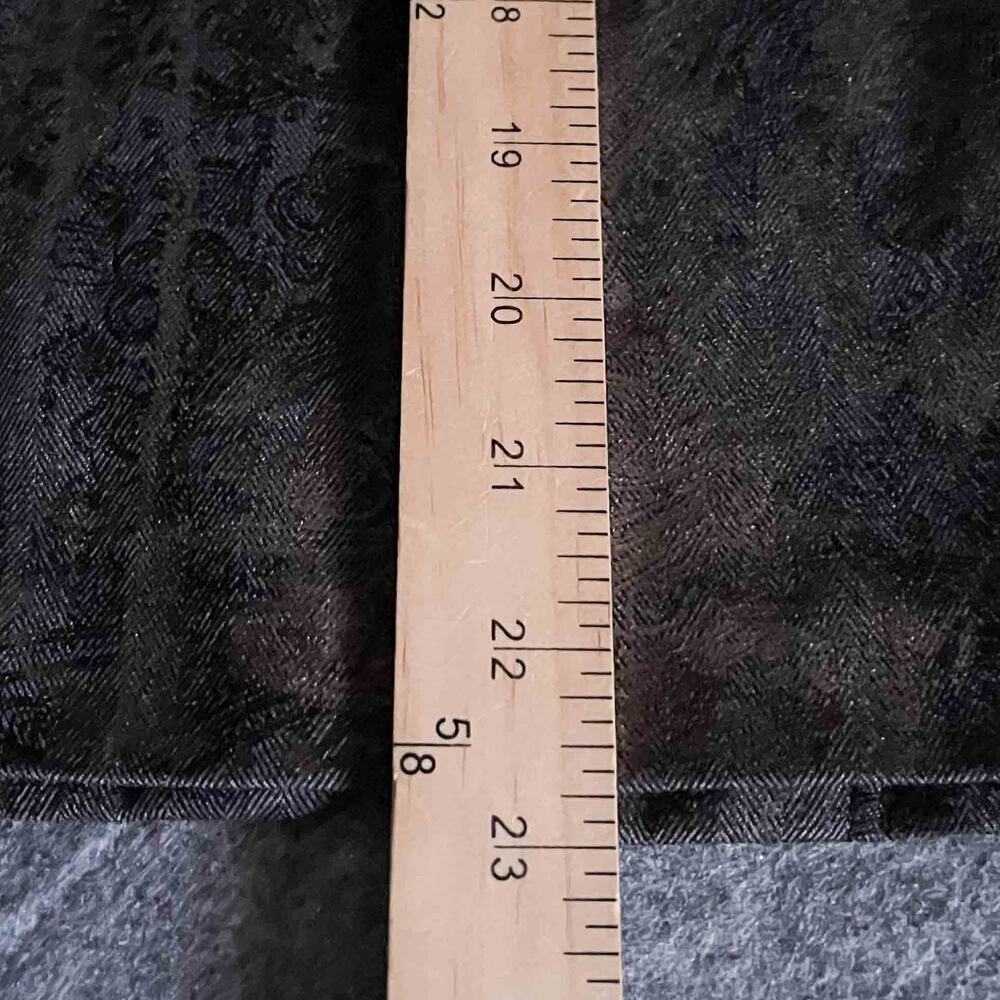 Womens Joseph Ribkoff Textured Crosshatch Full Zip Veston Jacket Paisley Size 14 - Picture 8 of 8